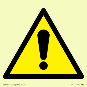 W001 Warning: General